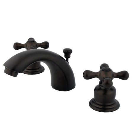 Kingston Brass KB945AX Victorian Mini-Widespread Bathroom Faucet, Oil Rubbed Bronze KB945AX